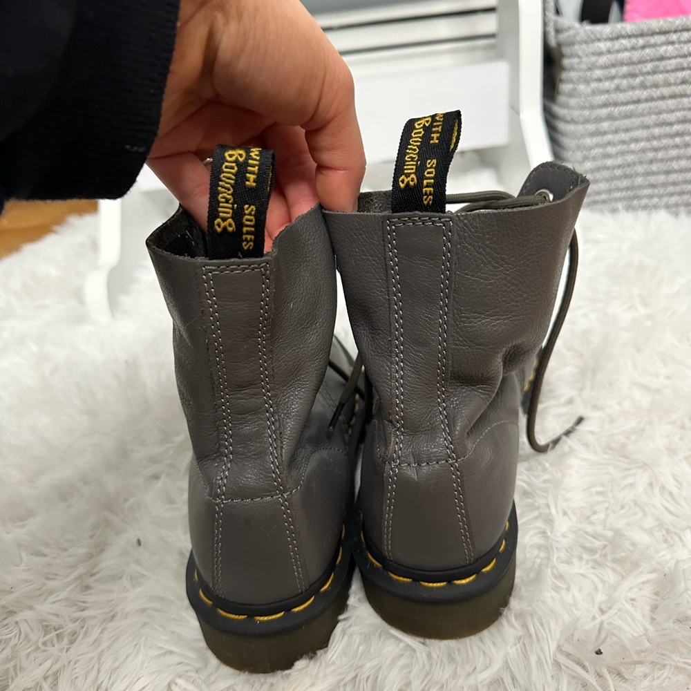 Vintage charcoal dr. martins